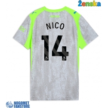 Manchester City Nico Gonzalez #14 Rezervni Dres za Ženska 2025-26 Kratak Rukav